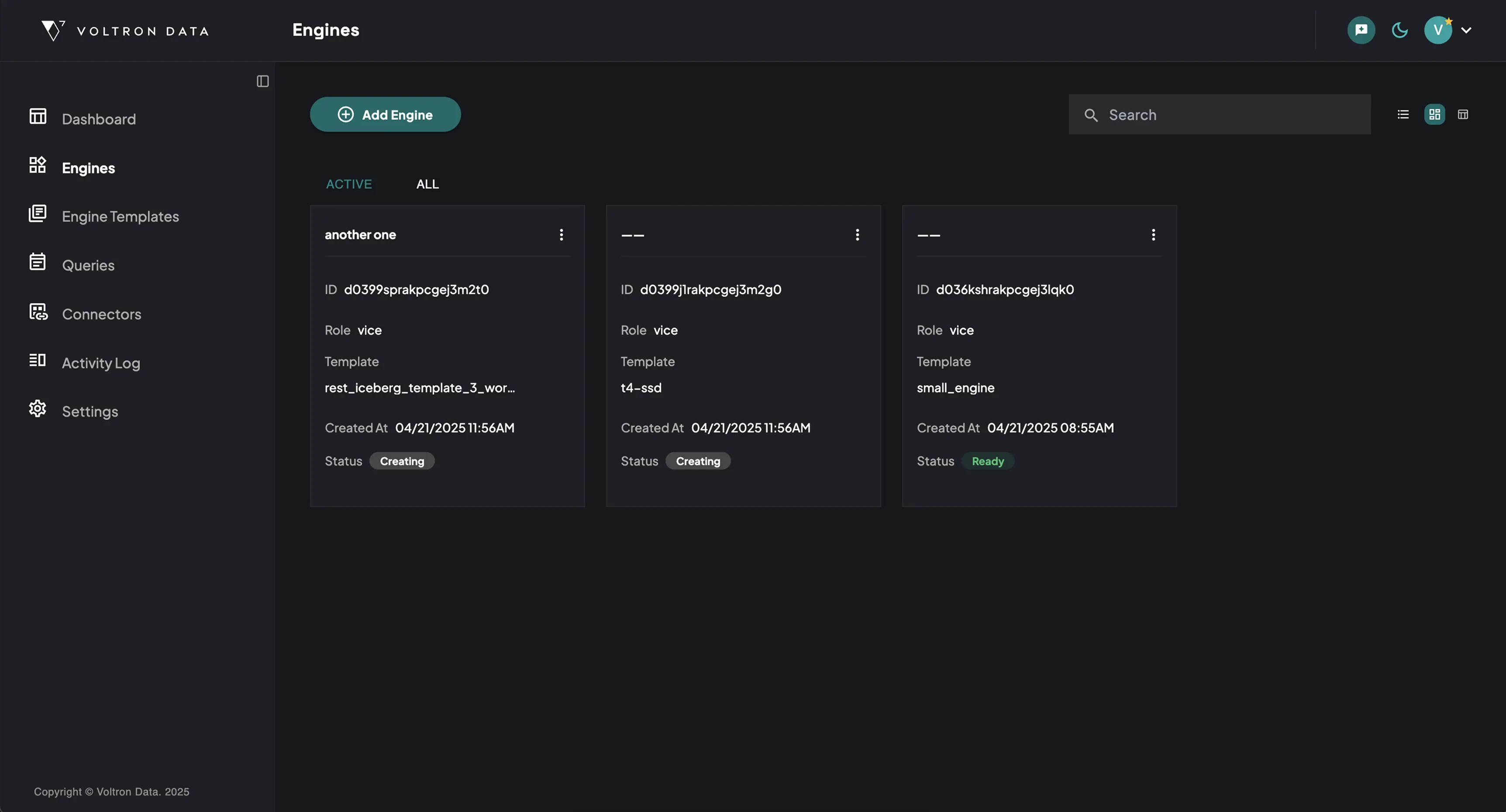 Control Plane Dashboard