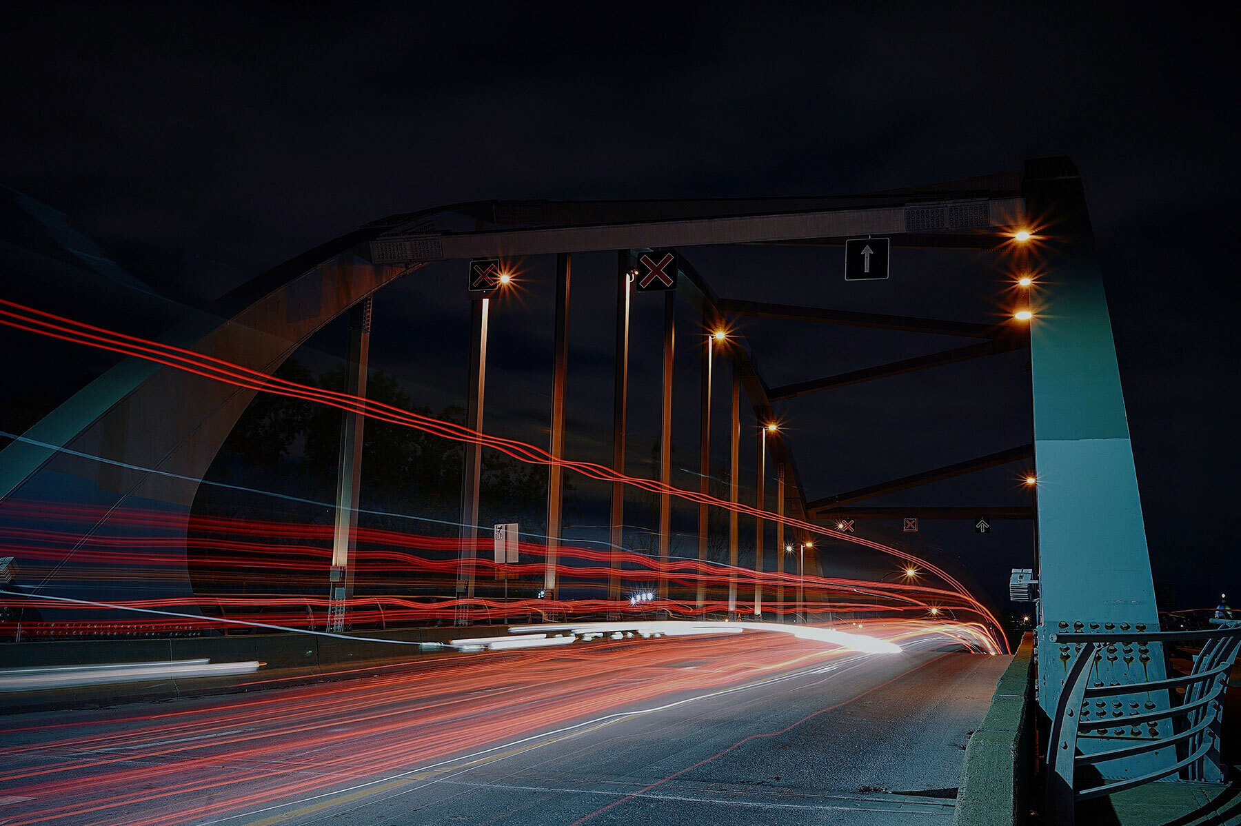 Dancing Lights On The Bridge